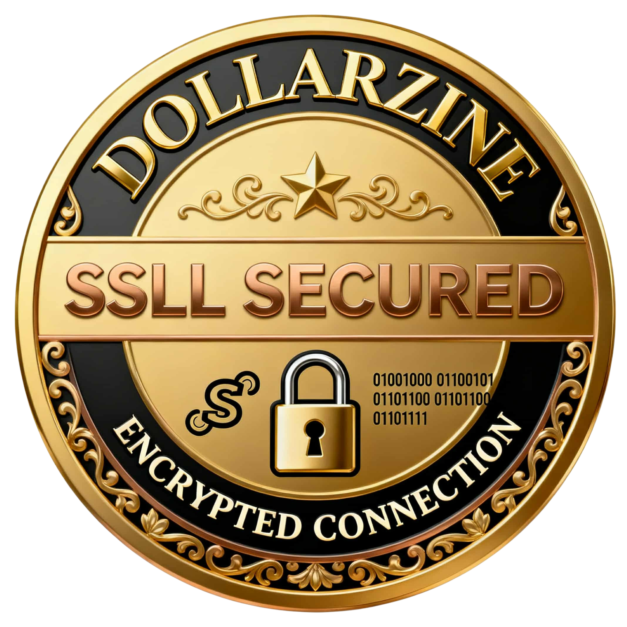 DollarZine SSL Secured Encrypted Connection